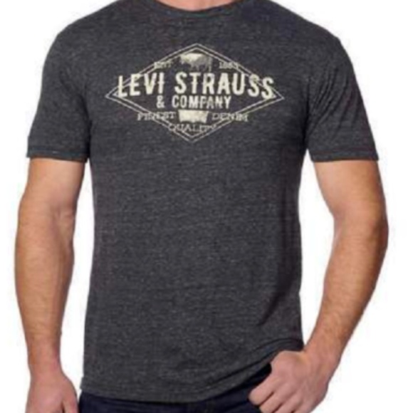 grey levis t shirt mens